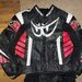 Costum moto, combinezon Berik, piele naturala si perforata pe alocuri, 54